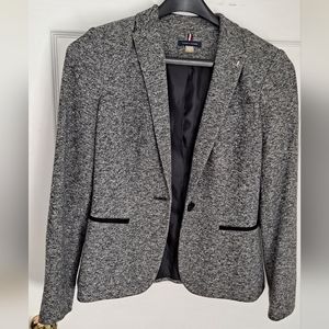 Tommy Hilfiger knit gray blazer